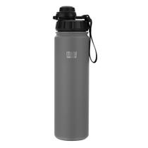 Garrafa Térmica Vácuo 650ml Cinza Thermics Minicool