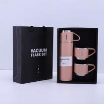 Garrafa Térmica Vacuum Inox 500ml P/ Suco Café Com 3 Xícaras - CAEL STORE