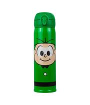 Garrafa Térmica Verde Cebolinha 400ml - Turma Da Mônica