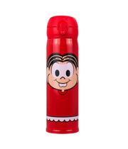 Garrafa Térmica Vermelha Mônica 400ml - Turma Da Mônica
