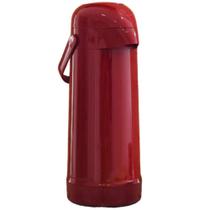 Garrafa Térmica Vermelho Magic Pump 1.8L Quente Frio Café Termolar
