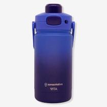 Garrafa Térmica Vita 350Ml Mar Profundo Zonacriativa Garrafa Térmica Vita 350Ml Mar Profundo Zonacriativa