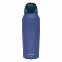 Garrafa Térmica Vita Pegasus Zona Criativa Inox Blue Ember 1L Garrafa Térmica Vita Pegasus Zona Criativa Inox Blue Ember 1L