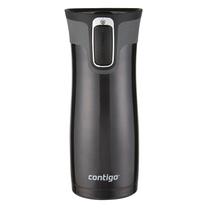 Garrafa Térmica West Loop Autoseal Spill-Proof Travel Mug Preto 473ml - Contigo