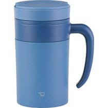 Garrafa Termica Zojirushi SE-KAE48AZ com Infusor Duplo e Filtro 480ML Azul Garrafa Termica Zojirushi SE-KAE48AZ com Infusor Duplo e Filtro 480ML Azul