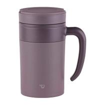 Garrafa Termica Zojirushi SE-KAE48TA com Infusor Duplo e Filtro 480ML Marron Garrafa Termica Zojirushi SE-KAE48TA com Infusor Duplo e Filtro 480ML Marron