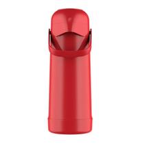 Garrafa Termolar Magic Pump 1 Litro Pressao 8700 Lisa Vermelha
