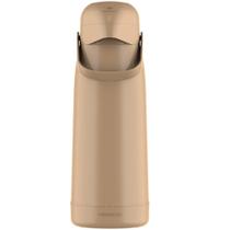 Garrafa Termolar Magic Pump 1,8 Litro Pressao 8709 Bege