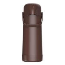Garrafa Termolar Magic Pump Pressão 8700 Marrom Café da Tarde - 1 Litro