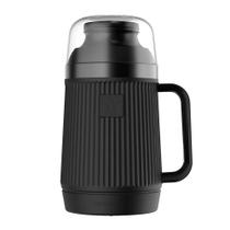 Garrafa Termolar Mundial 0,5 Litro Rosca 2704 Preta