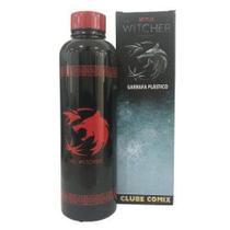 Garrafa The Witcher Beasts Plástica Preta E Vermelho 750ml Oficial Netflix - Clube Comix Garrafa The Witcher Beasts Plástica Preta E Vermelho 750ml Oficial Netflix - Clube Comix