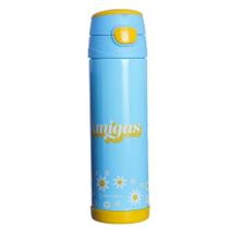 Garrafa top handle - amigas primavera 500ml