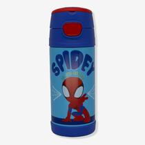 Garrafa top handle inf.350ml spider man
