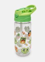 Garrafa Tritan Canudo Multibichos Menino Puket Garrafa Tritan Canudo Multibichos Menino Puket