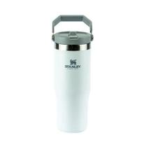 Garrafa Tumbler Térmica Flip Straw Stanley Branca