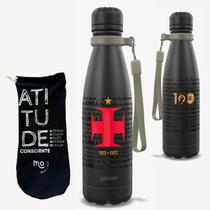 Garrafa Vasco Oficial Térmica Gocase Urban Original 500ml Kit Vas - Camisas Negras Garrafa Vasco Oficial Térmica Gocase Urban Original 500ml Kit Vas - Camisas Negras