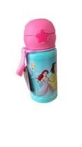 Garrafa Verde com Canudo - Disney Princesas HONGYAO