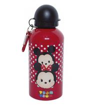 Garrafa Vermelha De Alumínio Mickey & Minnie Tsum Tsum 500ml - Disney