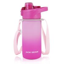 Garrafa Vibe 550ml com Alça e Tampa com Vedação