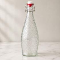 Garrafa Vidro 950ml Tampa Hermética Licoreira Vintage Decorativa Bebidas Garrafa Vidro 950ml Tampa Hermética Licoreira Vintage Decorativa Bebidas