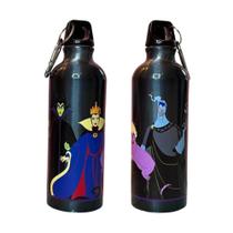 Garrafa Vilãs Disney Zona Criativa Alumínio com Mosquetão Rosca 500ml Água Escritório Academia Caminhada Cor:Preto Garrafa Vilãs Disney Zona Criativa Alumínio com Mosquetão Rosca 500ml Água Escritório Academia Caminhada Cor:Preto
