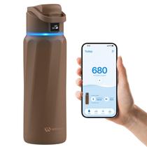 Garrafa WATERH BOOST Smart 950ml Isolated Tracker Mocha