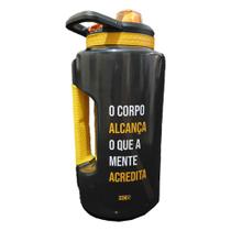 Garrafa Whey O Corpo Alcança o que a Mente Acredita - 1800ml - Zonacriativa