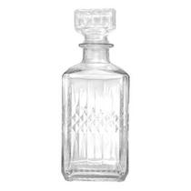 Garrafa Whisky Licor Vidro Transparente Luxo 900ml - Transparente - Lyor
