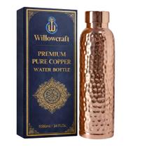 Garrafa WILLOWCRAFT 1000 ml Cobre com Acabamento Martelado Garrafa WILLOWCRAFT 1000 ml Cobre com Acabamento Martelado