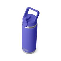 Garrafa YETI Rambler 770mL isolada a vácuo com tampa de palha Garrafa YETI Rambler 770mL isolada a vácuo com tampa de palha