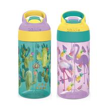 Garrafa Zak Designs Riverside Desert Life 470 ml, 2 unidades para crianças Garrafa Zak Designs Riverside Desert Life 470 ml, 2 unidades para crianças