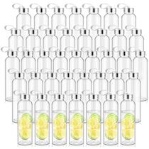 Garrafa Zubebe 80 unidades, 500 ml, tampas transparentes à prova de vazamentos Garrafa Zubebe 80 unidades, 500 ml, tampas transparentes à prova de vazamentos