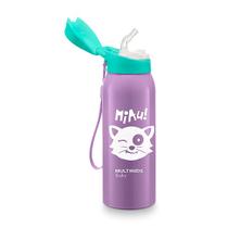 Garrafaf Térmico Com Canudo Keep It Cool 350ml Lilás Multikids Garrafaf Térmico Com Canudo Keep It Cool 350ml Lilás Multikids