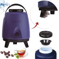 Garrafão Botijão Térmico 6 Litros Quente Frio Portátil - Mor Garrafão Botijão Térmico 6 Litros Quente Frio Portátil - Mor