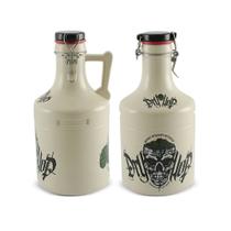 Garrafão Growler de Cerâmica Cervejeiros Steel Dry Hop Areia 2L - MondoCeram Garrafão Growler de Cerâmica Cervejeiros Steel Dry Hop Areia 2L - MondoCeram