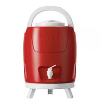 Garrafão Térmico 9 Litros Com Torneira Vermelho Invicta Garrafão Térmico 9 Litros Com Torneira Vermelho Invicta