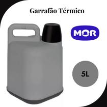 Garrafao Termico Cinza 5 Litros Mor Garrafao Termico Cinza 5 Litros Mor