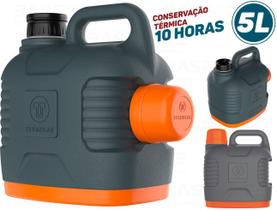 Garrafão Térmico Supertermo 5 Litros Cinza