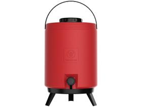 Garrafão Térmico Termolar Max Vermelho 12L Garrafão Térmico Termolar Max Vermelho 12L