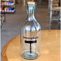 Garrafão Vidro Porta Rolha Decorativo 48cm - 7898472349313