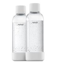 Garrafas carbonatadas Mysoda 1L, pacote com 2 unidades, compatíveis com MySoda Garrafas carbonatadas Mysoda 1L, pacote com 2 unidades, compatíveis com MySoda