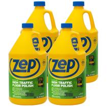 Garrafas comerciais de alto tráfego Zep Floor Polish 4x3,78L Garrafas comerciais de alto tráfego Zep Floor Polish 4x3,78L