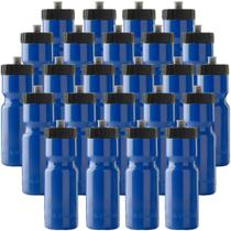 Garrafas de água: 50 garrafas esportivas fortes, pacote com 24 e 650 ml, sem BPA Garrafas de água: 50 garrafas esportivas fortes, pacote com 24 e 650 ml, sem BPA