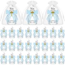 Garrafas de água benta Newtay Catholic Glass Baptism Favors (conjunto de 24) Garrafas de água benta Newtay Catholic Glass Baptism Favors (conjunto de 24)
