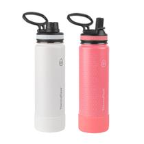 Garrafas de água ThermoFlask 710ml de aço inoxidável de parede dupla