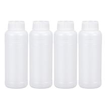 Garrafas de armazenamento UMETASS 500mL de plástico de qualidade alimentar (4 unidades)