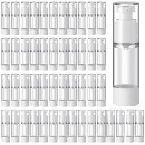 Garrafas de bomba Airless Sabary Clear recarregáveis de 30 mL (60 unidades)