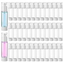 Garrafas de bomba sem ar SENENQU 50mL recarregáveis tamanho de viagem x40 Garrafas de bomba sem ar SENENQU 50mL recarregáveis tamanho de viagem x40