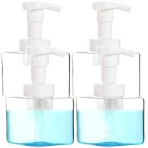 Garrafas de bomba Youngever Clear Plastic 240 mL (pacote com 5)