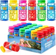 Garrafas de solução Bubble Sloosh, pacote com 24 cores variadas, 120 ml